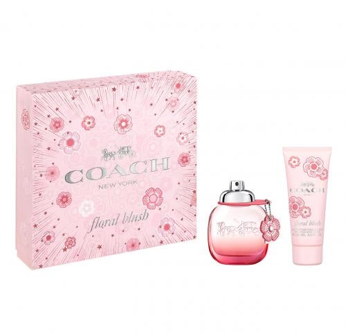 Coach Floral Blush Eau De Parfum Spray 2 Piece Gift Set