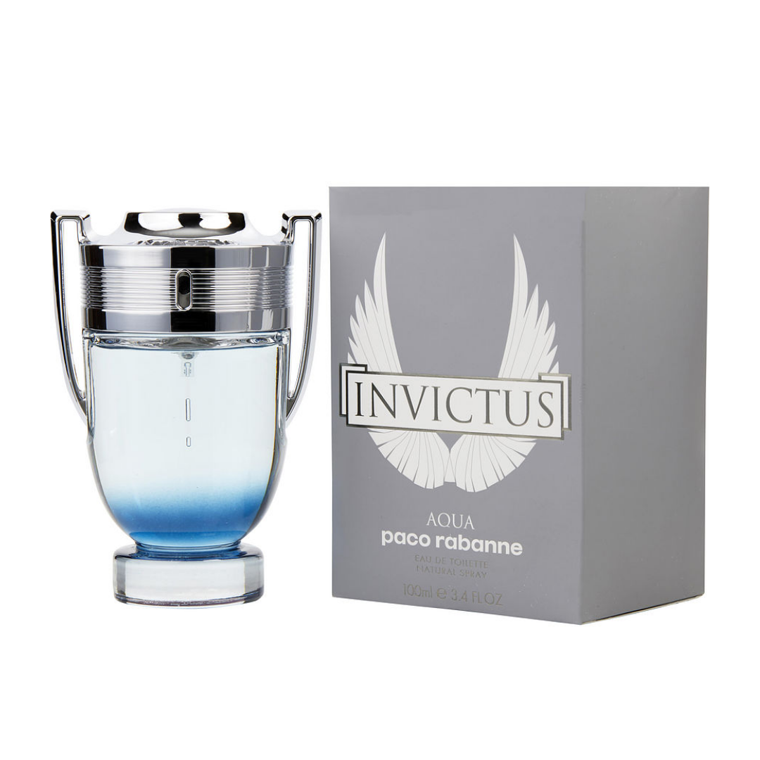 Paco Rabanne Invictus Aqua for Men EDT 3.4 OZ