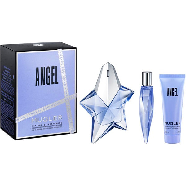 Thierry Mugler Angel 3 Piece Eau De Parfum Gift Set